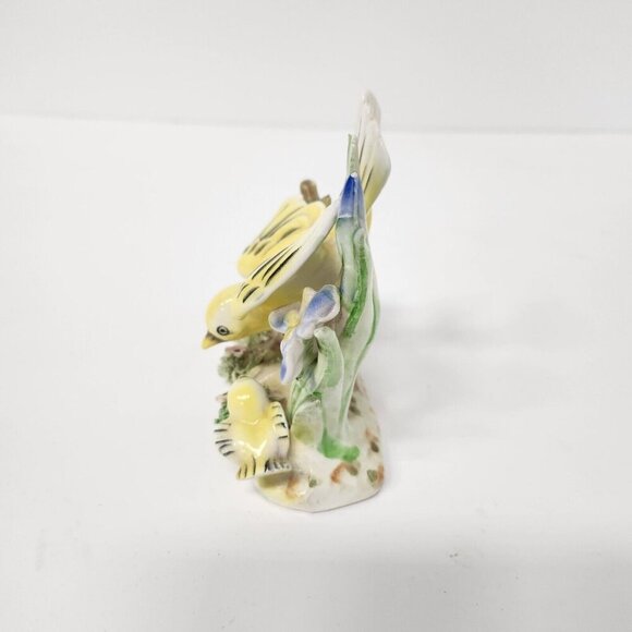 Vintage Orion Japan Porcelain Canary Bird Statue Figurine Mid Century Modern - Picture 3 of 9